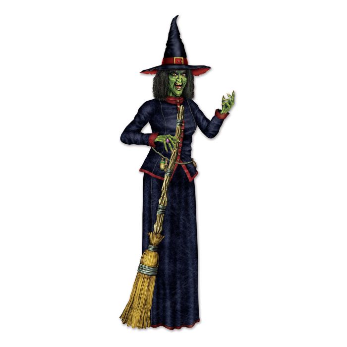 Witch Fully Jointed Cutout