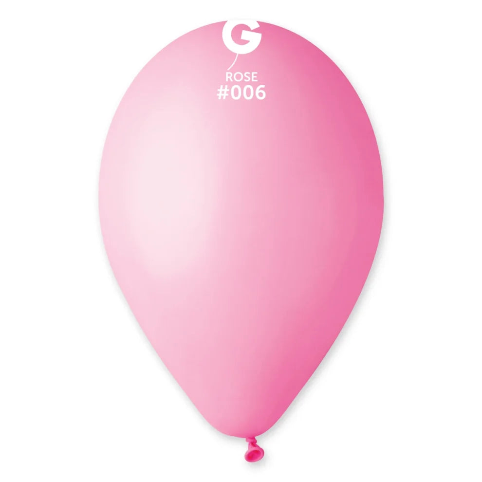 12 Helium Filled Latex Balloons