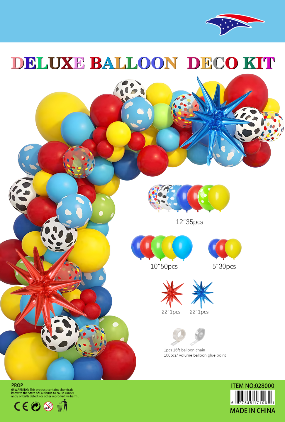 Adventure Theme Deluxe Balloon Deco Kit