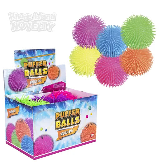 6" Puffer Balls - 12ct.