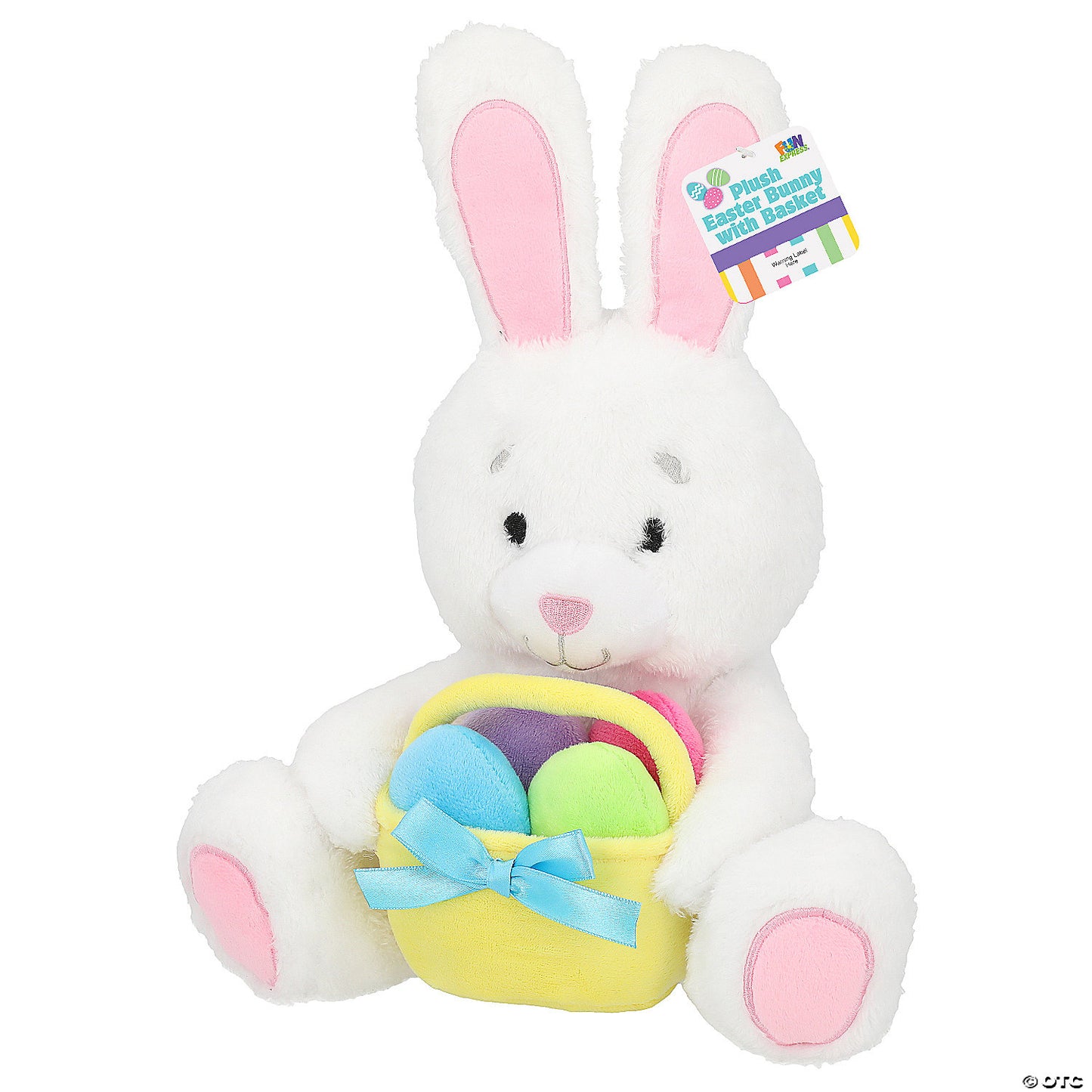 Plush Bunny w/Easter Basket