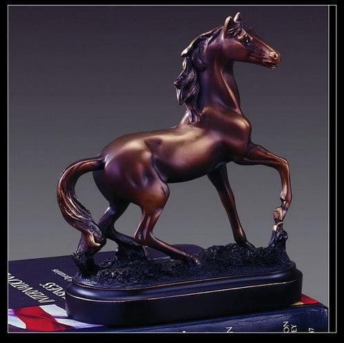 Bronze Thoroughbred Horse