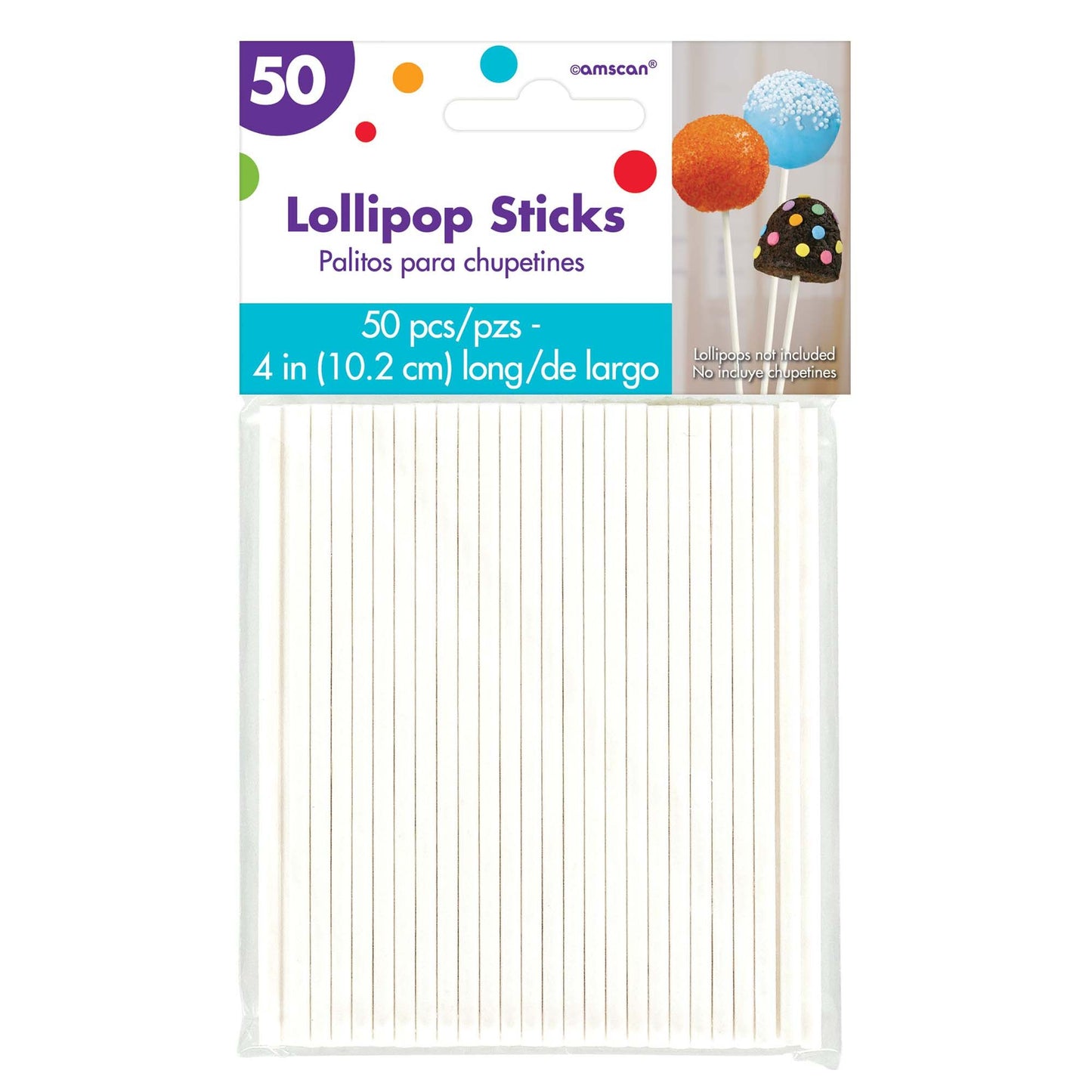 4" Lollipop Sticks