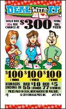 DEAL WITH IT PULL TAB 960 TICKETS