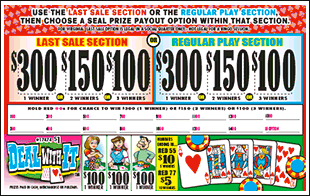 DEAL WITH IT PULL TAB 960 TICKETS