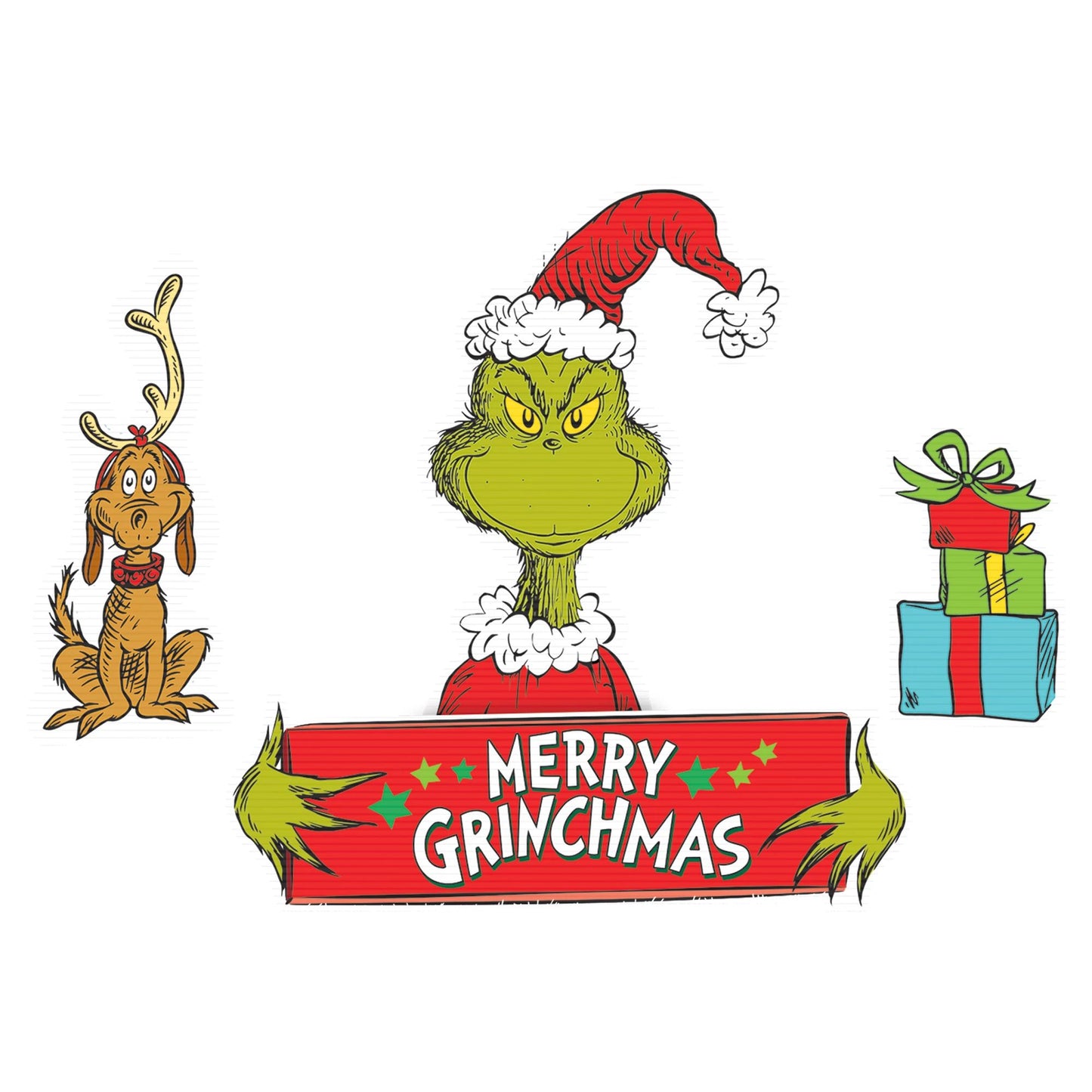 Grinch Lawn Signs