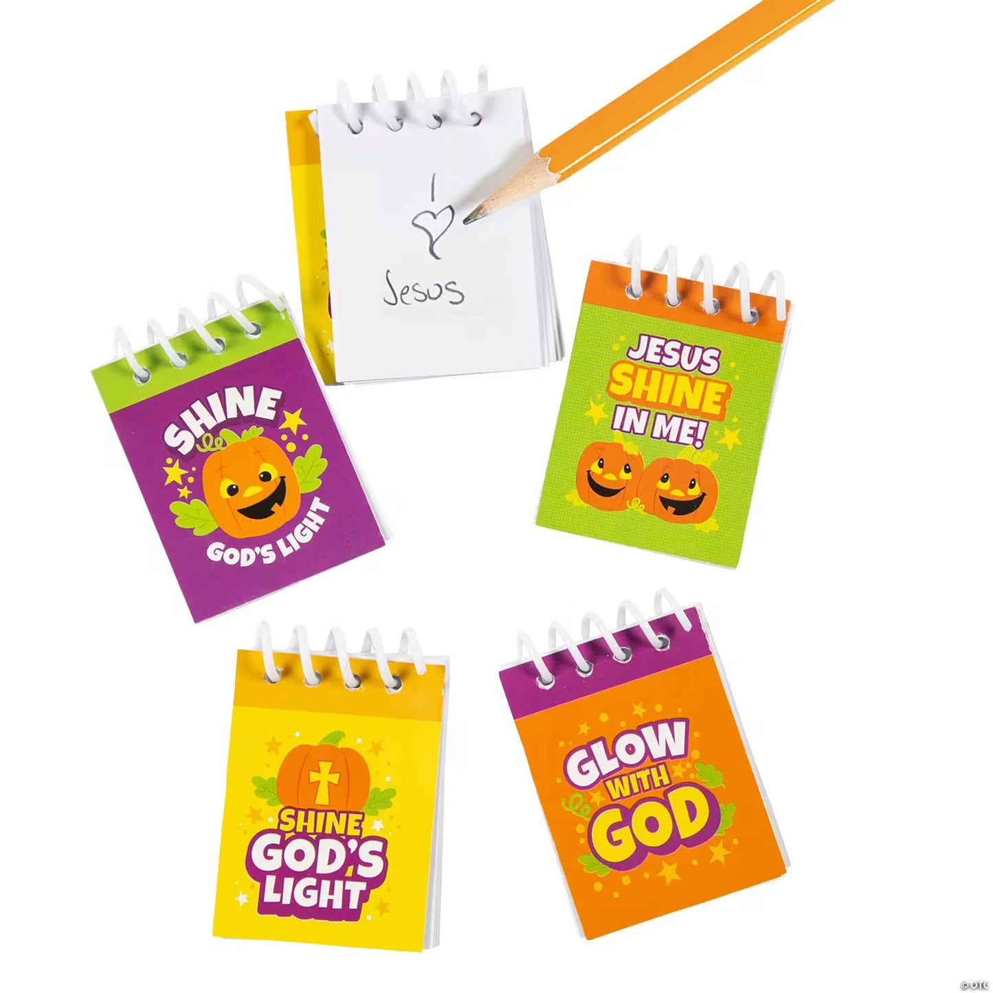 Halloween Christian Notepads - 48ct.