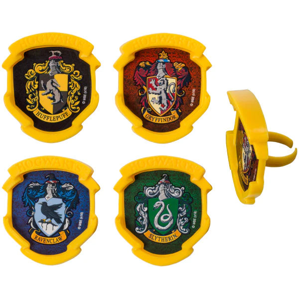 HARRY POTTER CUPCAKE RINGS 12CT