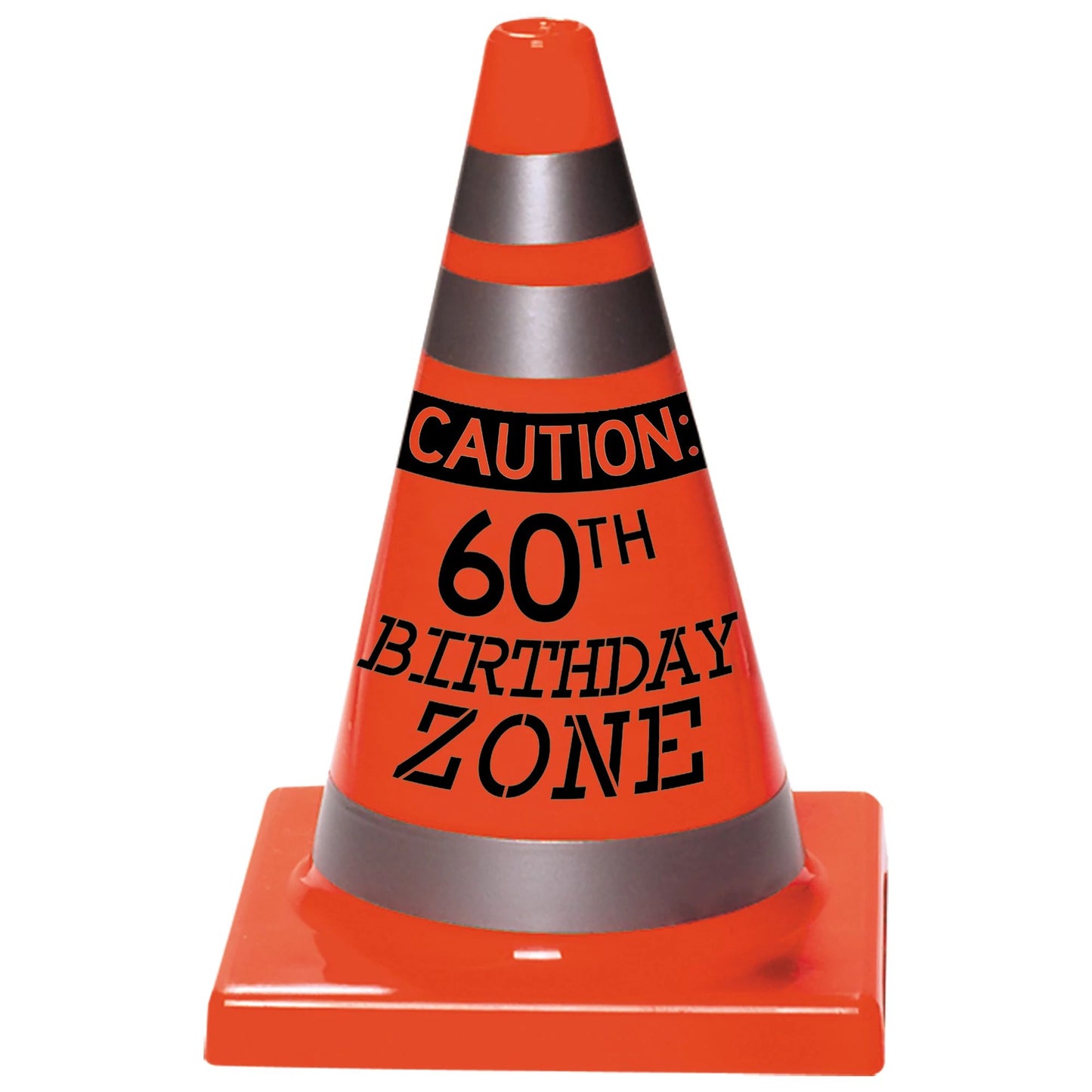 60th Birthday Cone