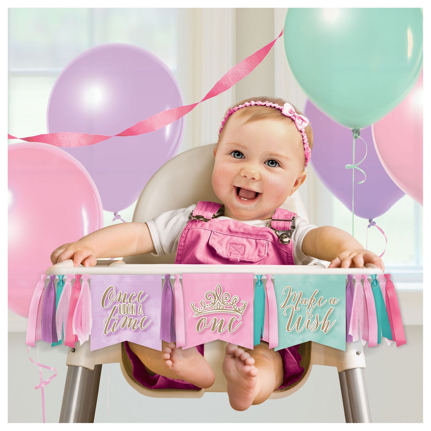 ©Disney Princess Toddler Deluxe High Chair Decorating Kit