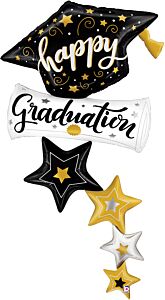 Graduation Helium Balloons - Pick Up In Store