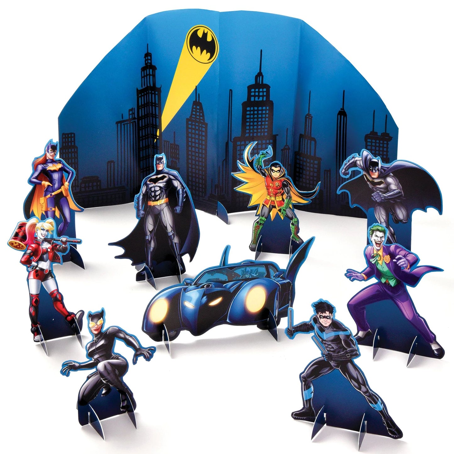 Batman Table Decoration Kit - 9pcs.