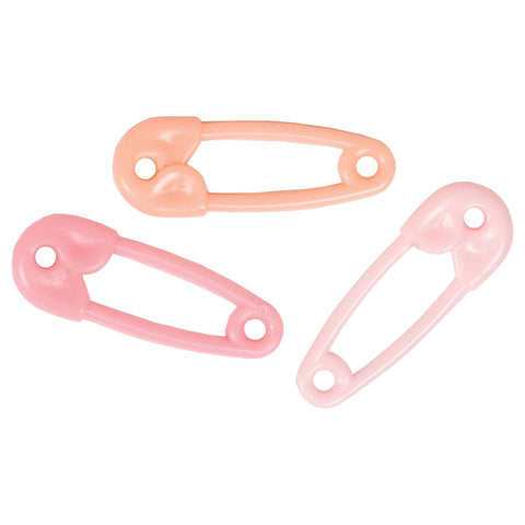 Safety Pin Favors - Pink Multicolor