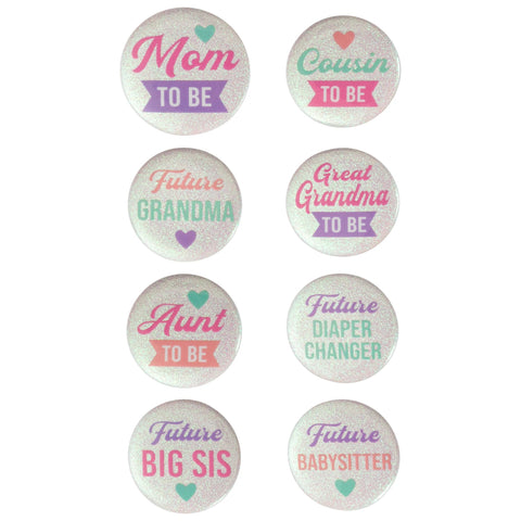 Baby Shower Pins Multi Pack