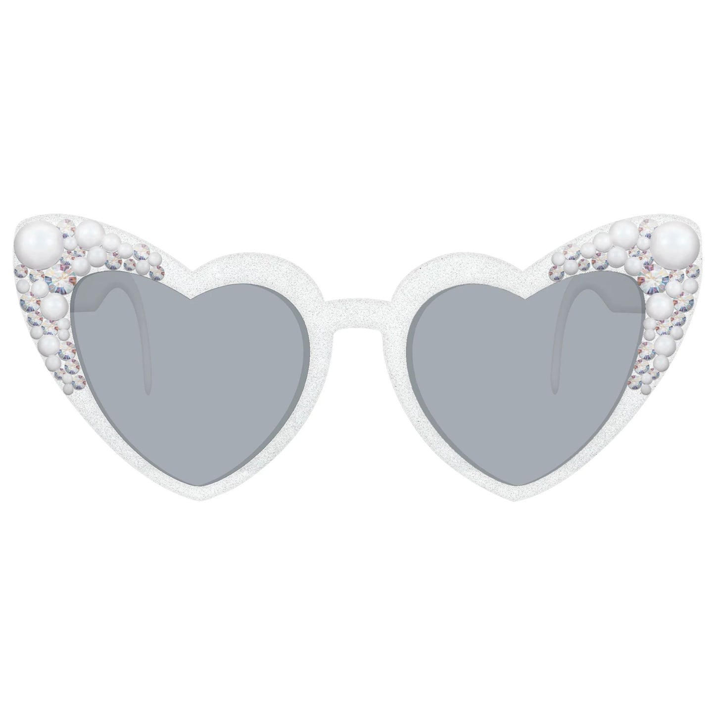 Bride Pearl & Sparkle Glasses