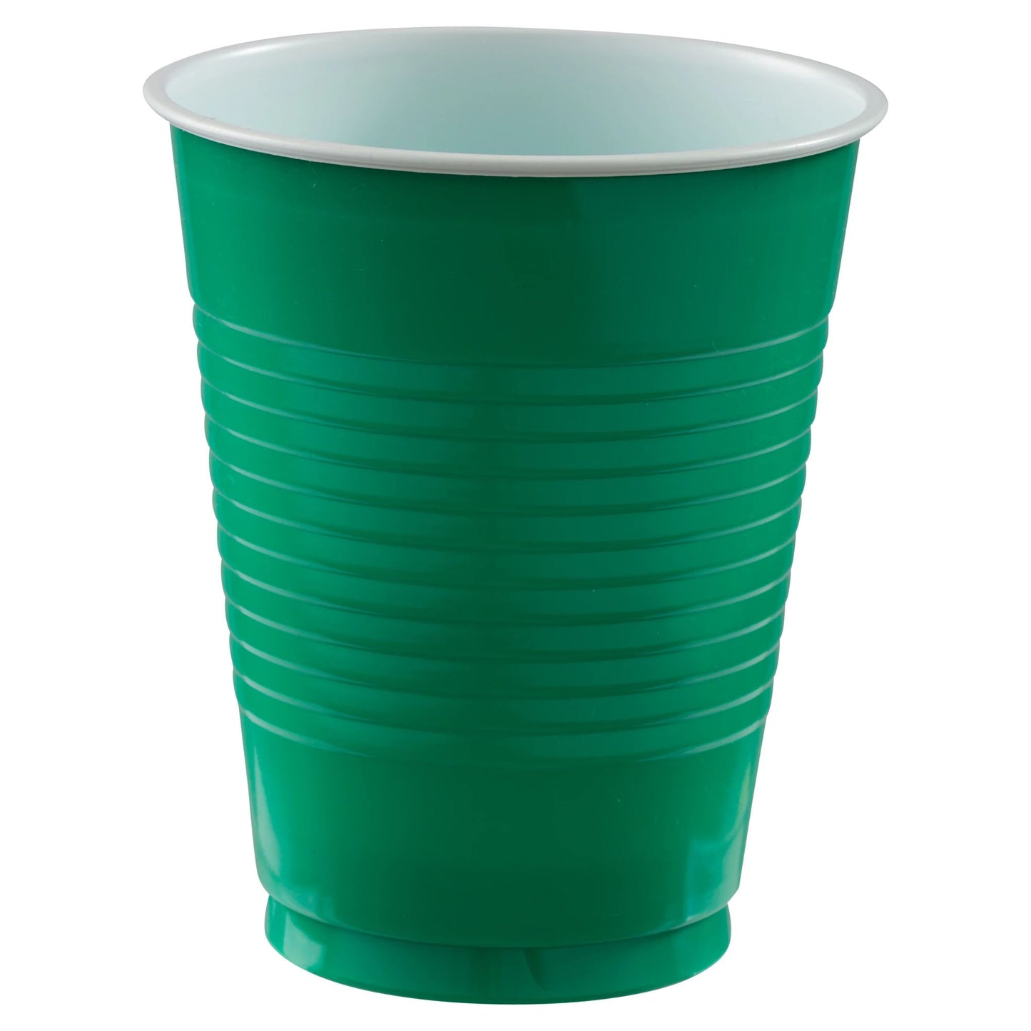 Festive Green 18 oz. Plastic Cups - 20ct.