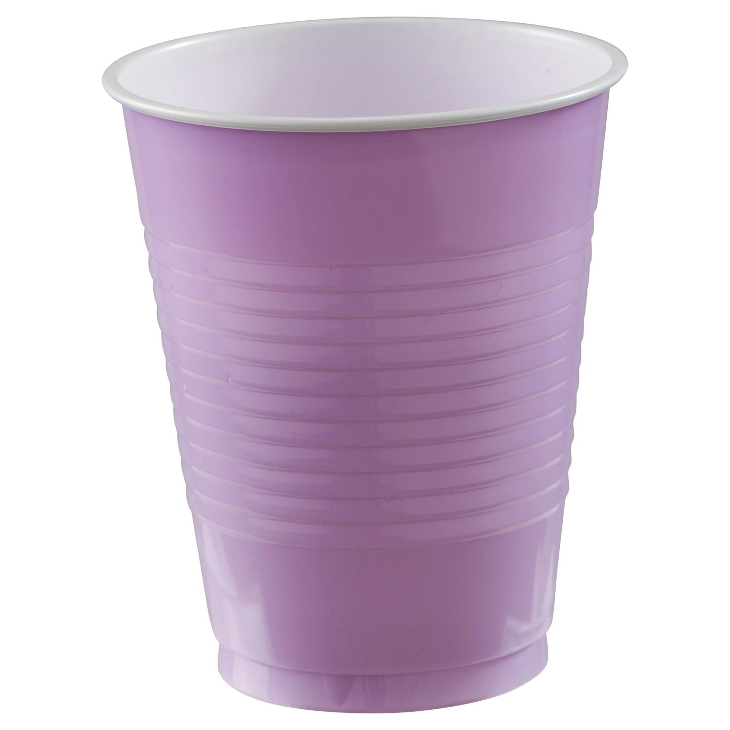 PLASTIC CUPS - LAVENDER   16OZ   20 COUNT
