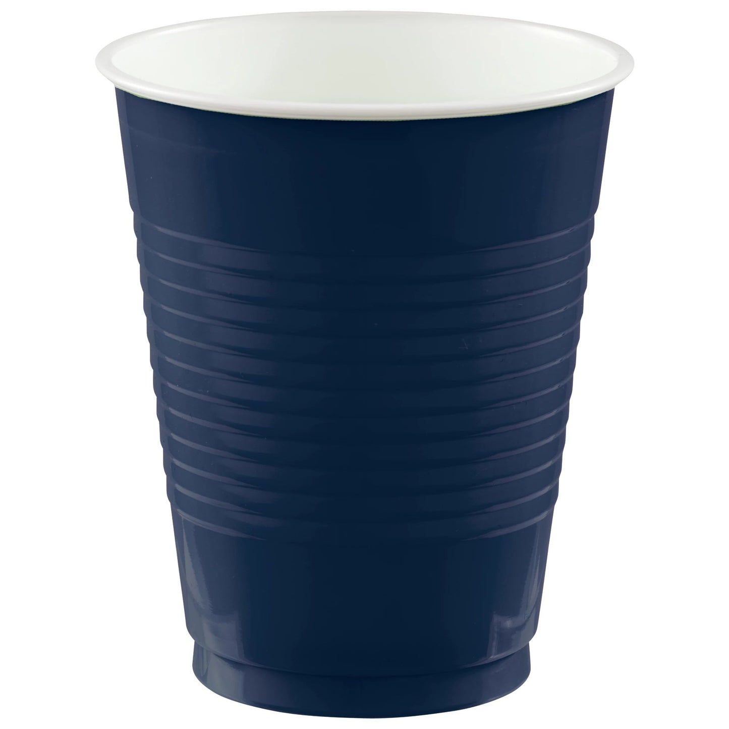 PLASTIC CUPS - TRUE NAVY  16OZ   20 COUNT