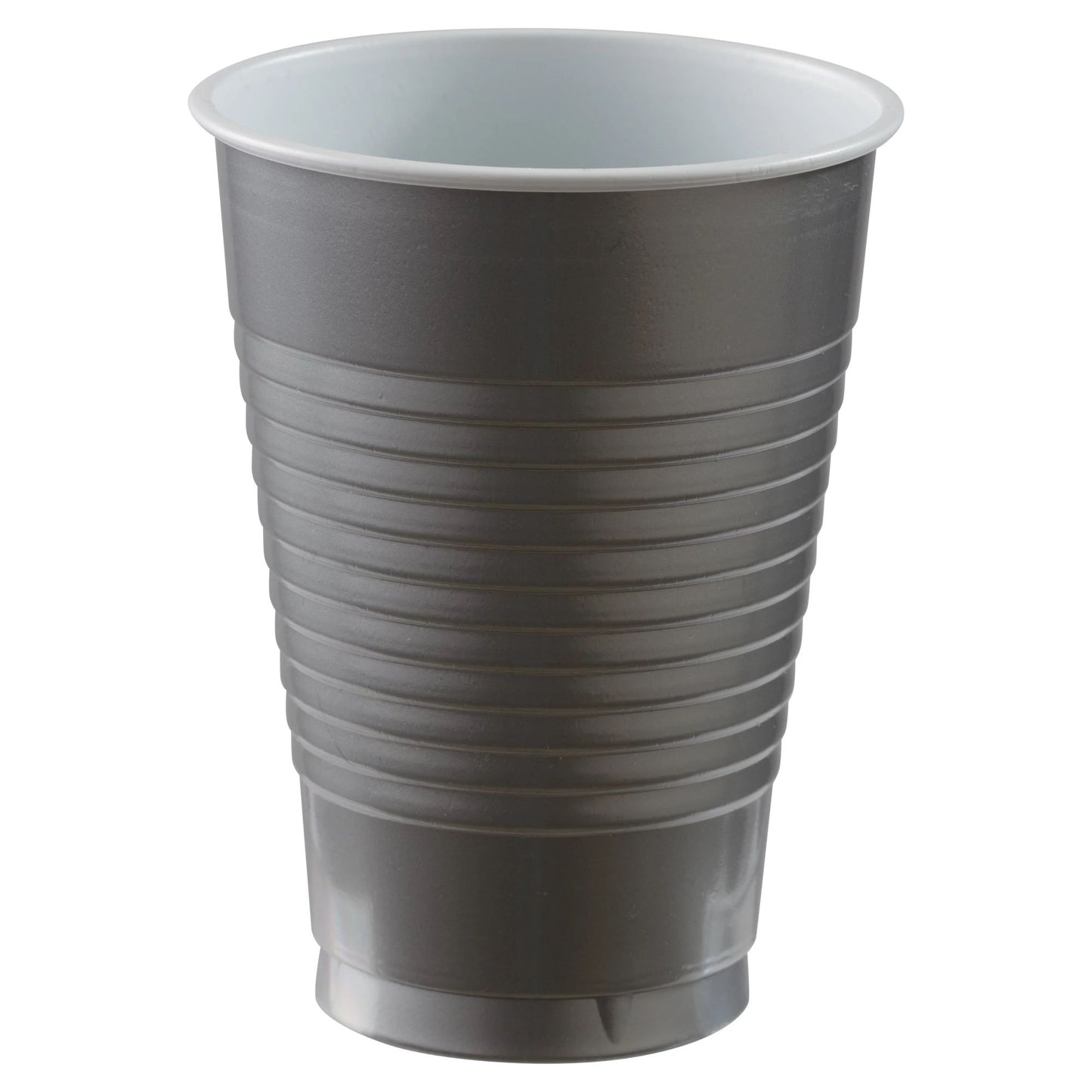 PLASTIC CUPS - SILVER 12OZ 20 COUNT