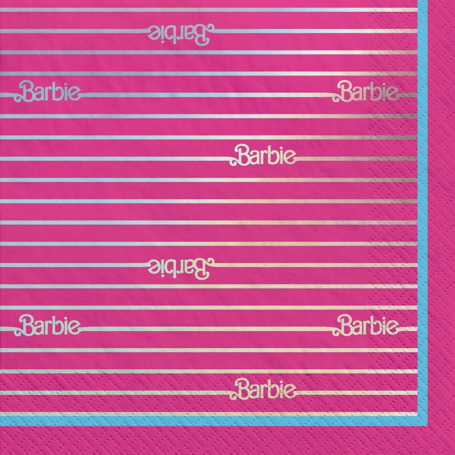 Malibu Barbie Hot Stamped Luncheon Napkins