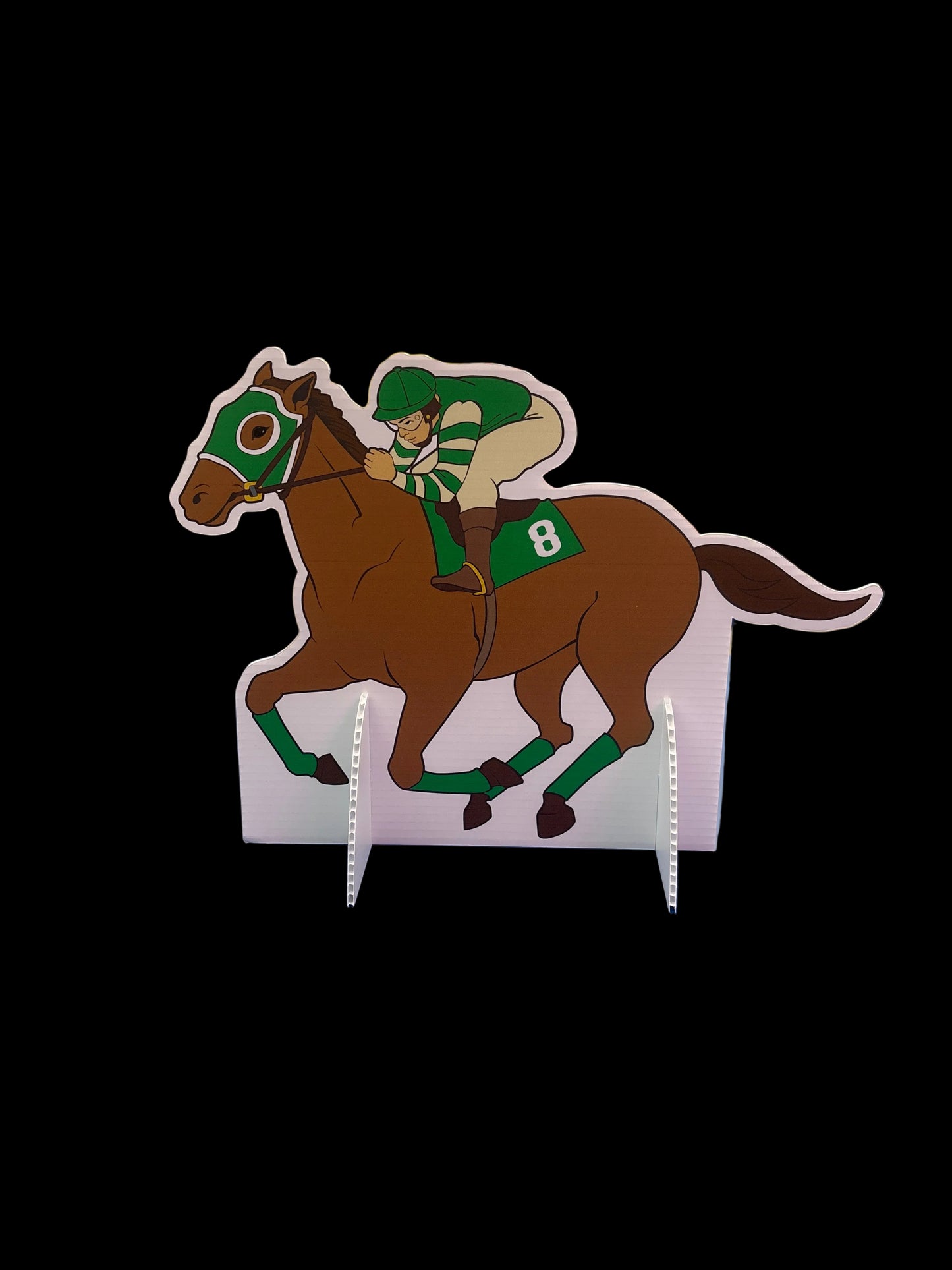 Derby Race Horse Stand Up Centerpiece
