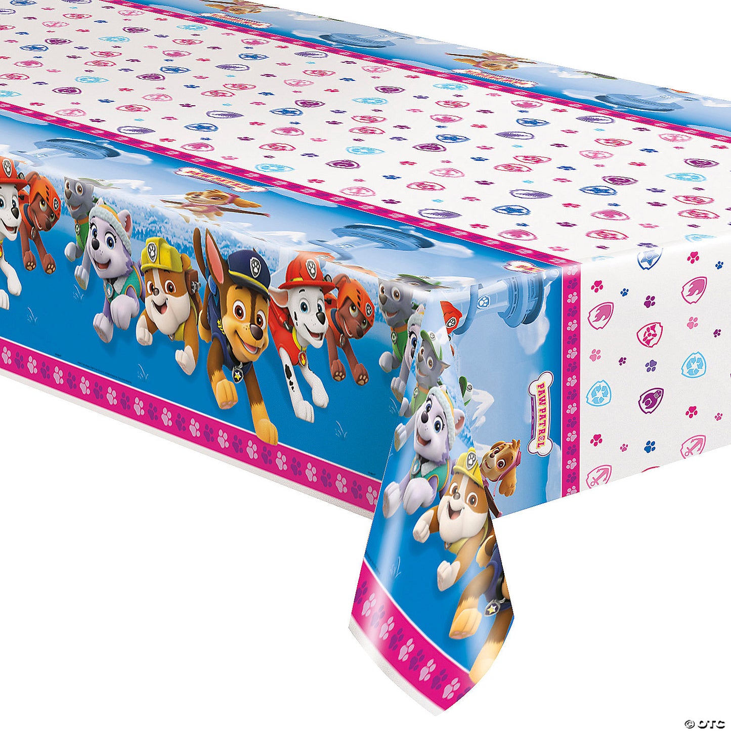 Skye Paw Patrol Plastic Rectangular Tablecover - 54" x 84"