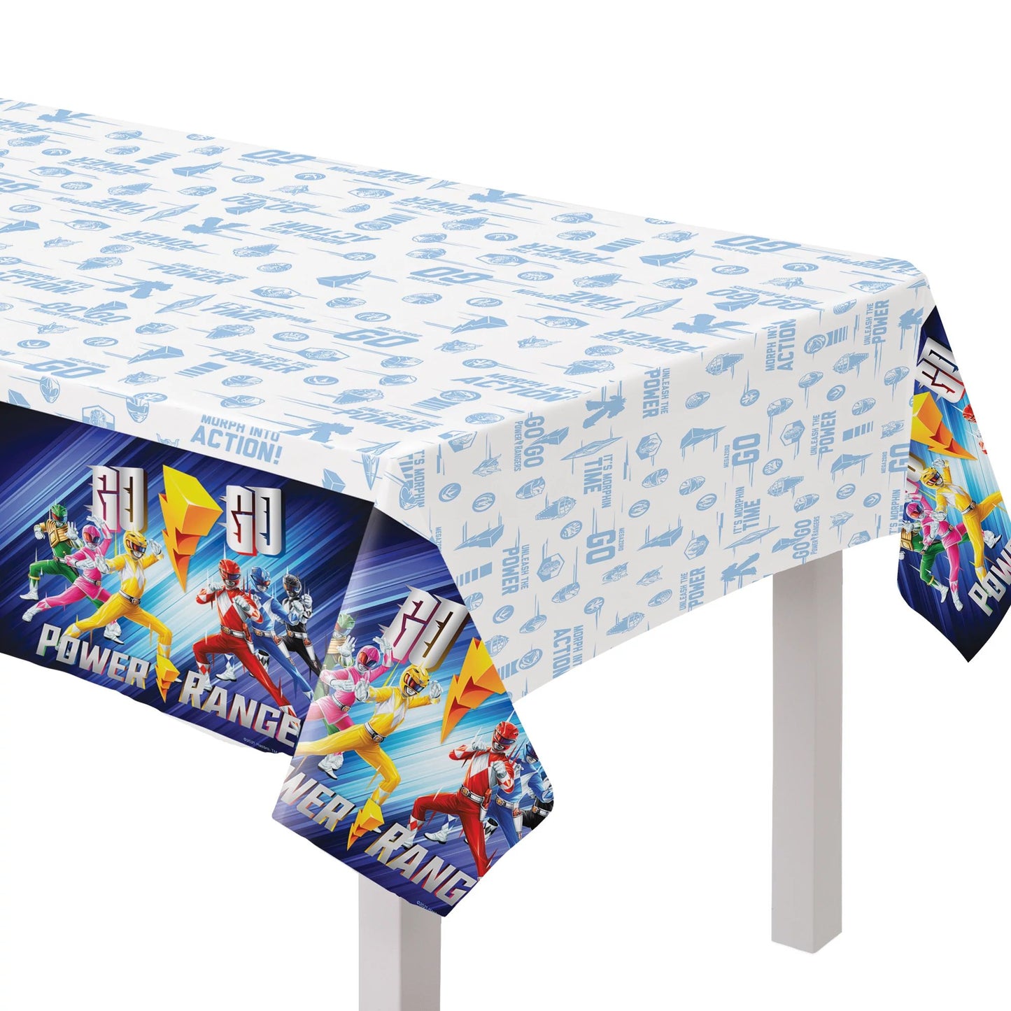 Power Rangers Classic Plastic Table Cover