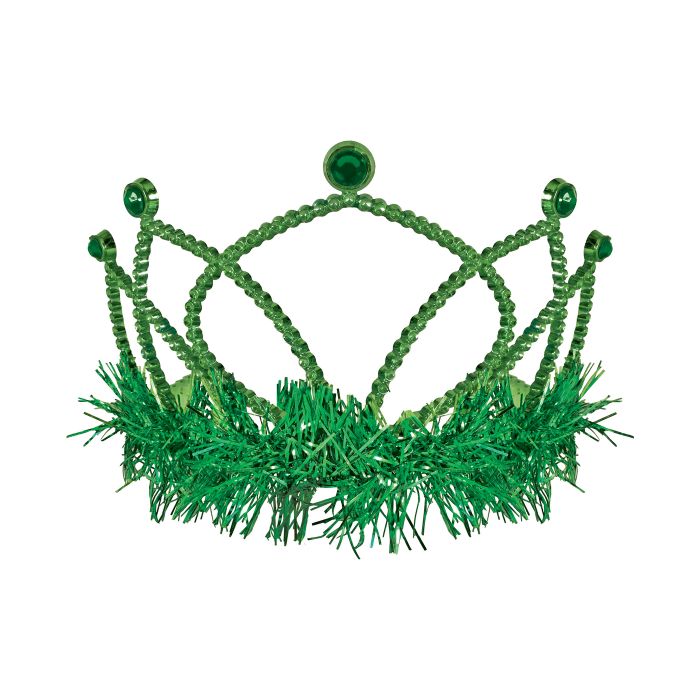 Plastic Tiara - Green