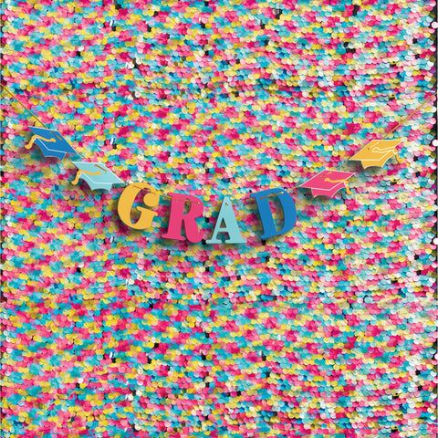 Multi-Color Grad Paillette Backdrop Set