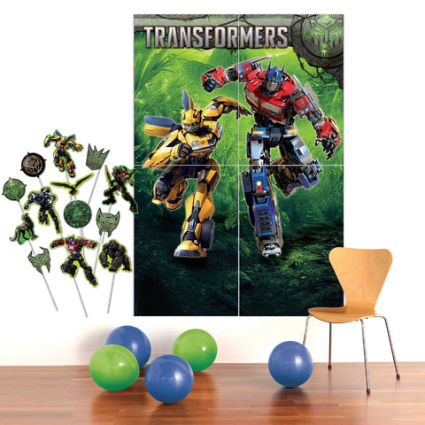Transformers Rise of the Beasts Scene Setter with Photo Props