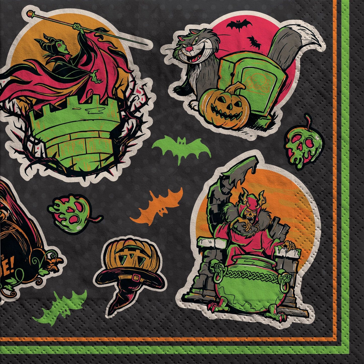 Disney Villains Halloween Luncheon Napkins