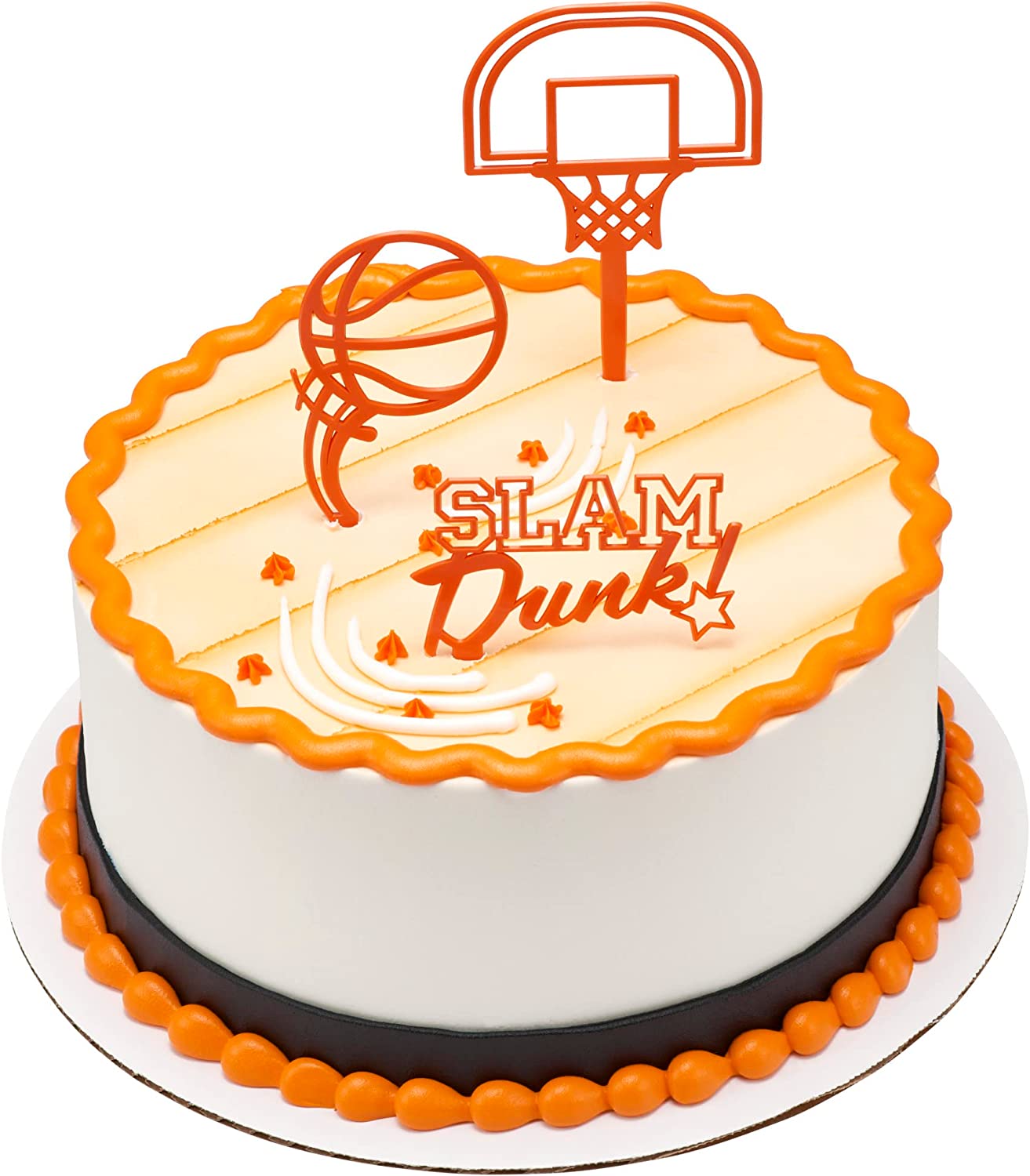 BASKETBALL CAKE TOPPER