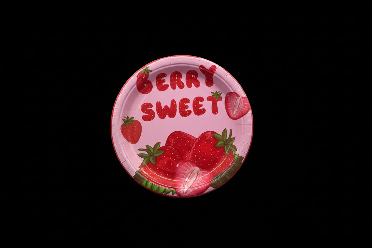 Berry Sweet 7" Paper Plate