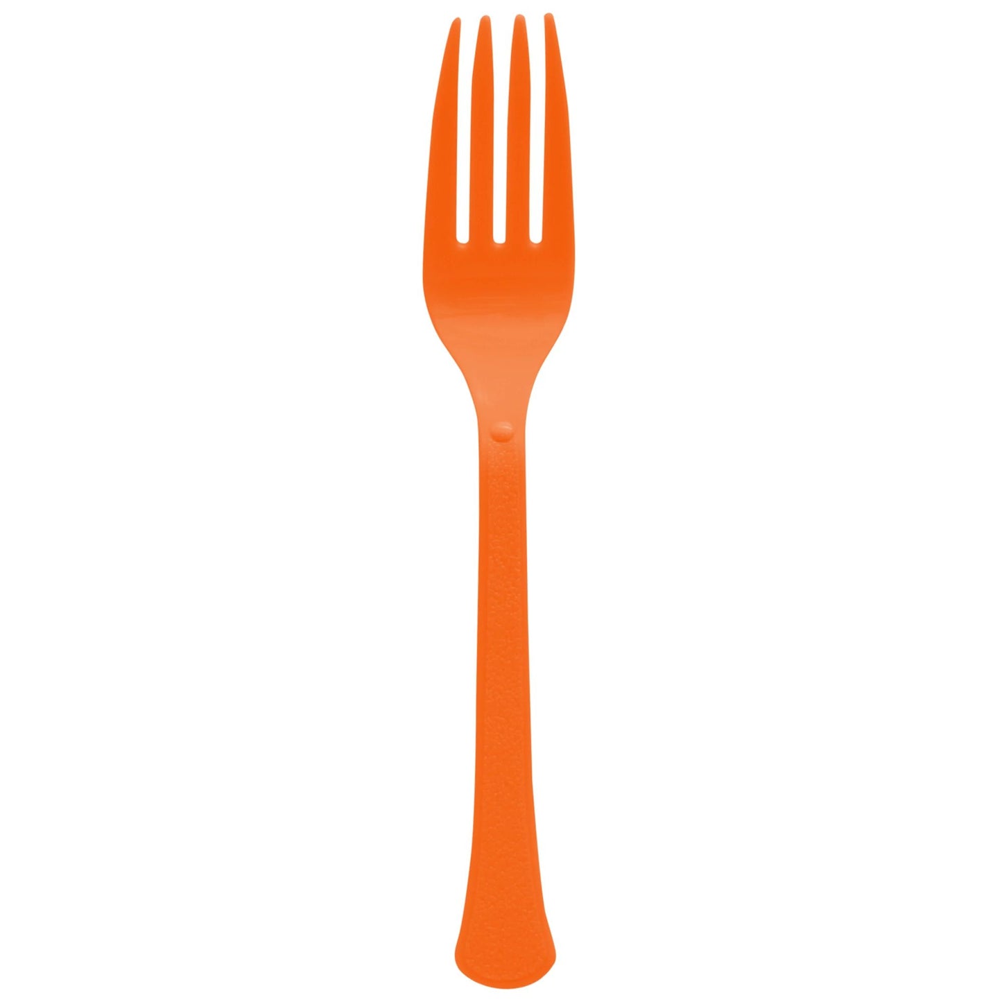 Orange Peel Plastic Forks - 50ct.