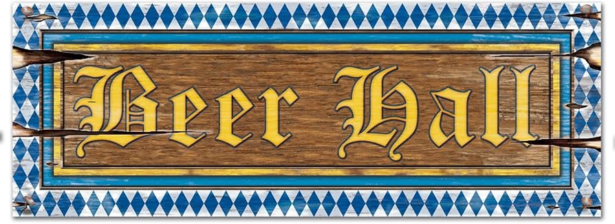 Oktoberfest Beer Hall Sign