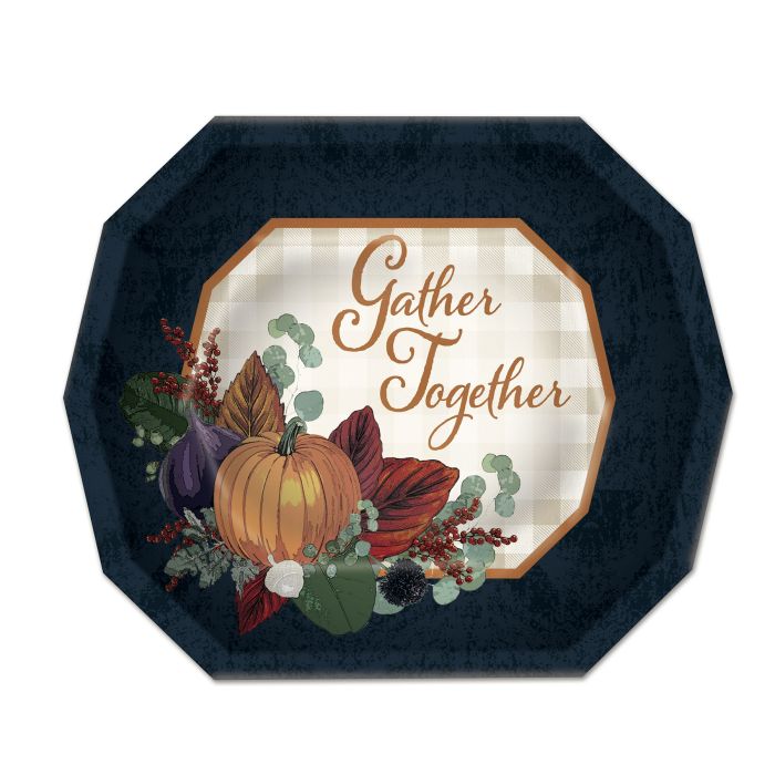 Fall Thanksgiving Dessert Plates