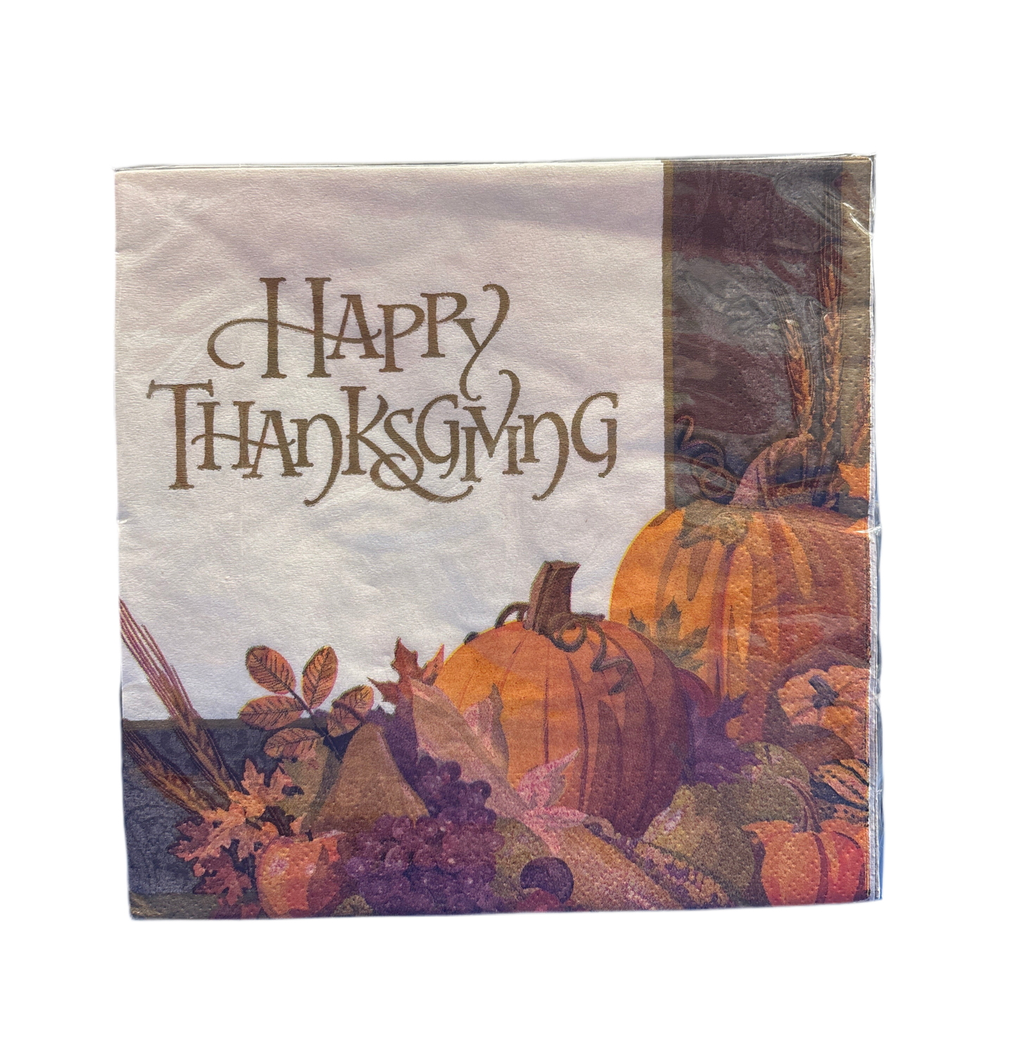 Happy Thanksgiving Luncheon Napkin - 16ct.