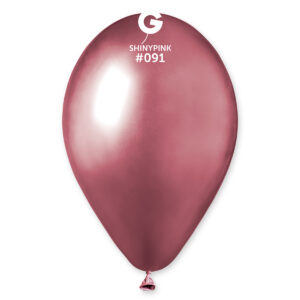 Gemar 12" Shine Pink Latex Balloons