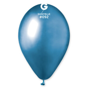 Gemar 12" Shine Blue Latex Balloons