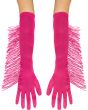 Fringe Long Gloves - Adult
