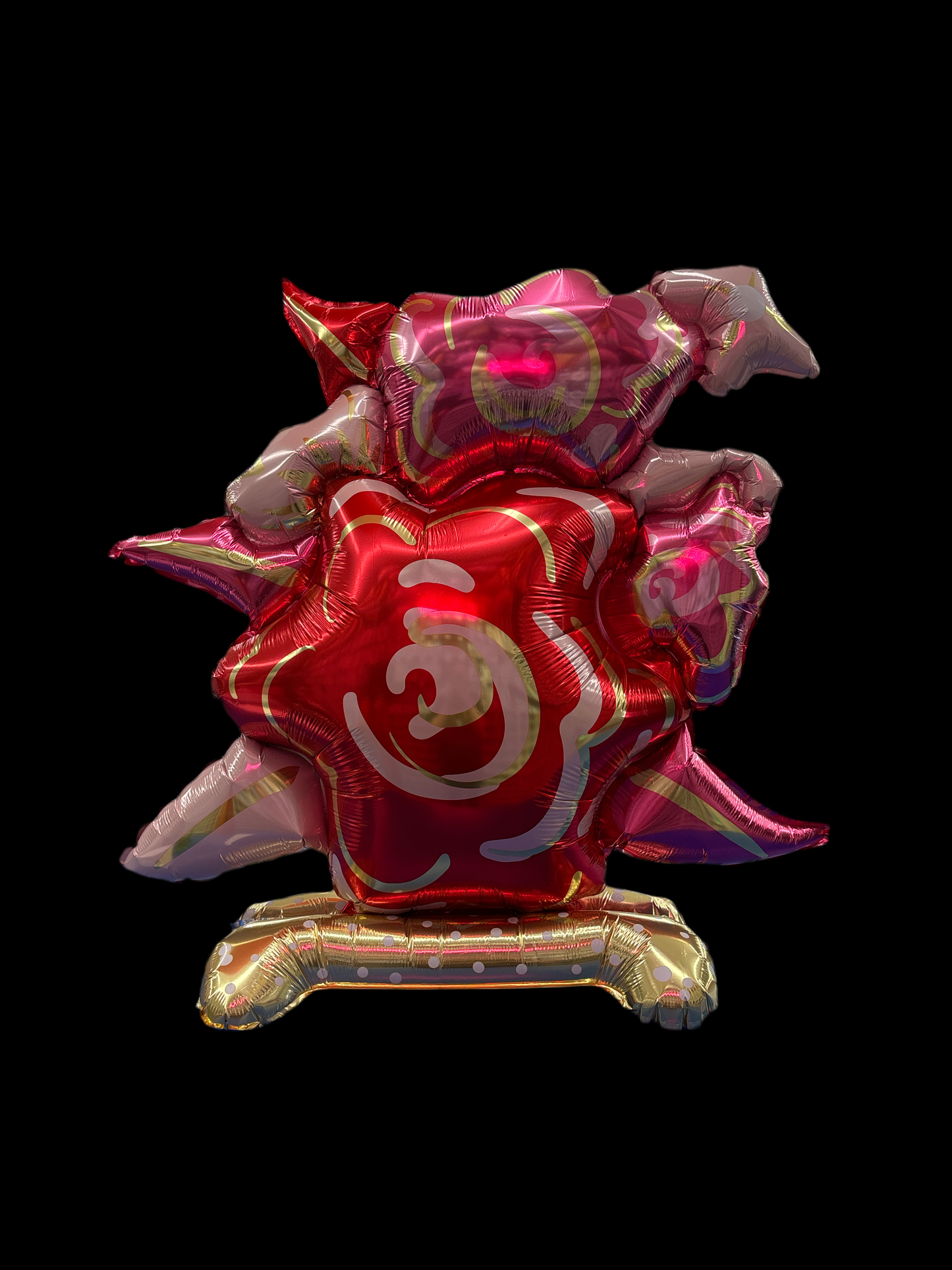 33" Standing Florals Foil Balloon