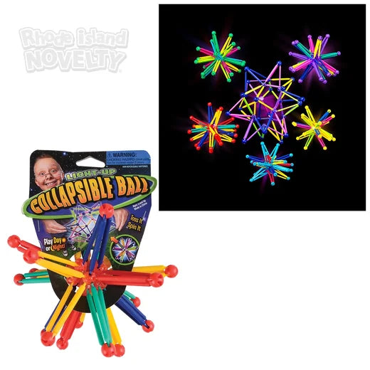 12" Light Up Collapsible Ball