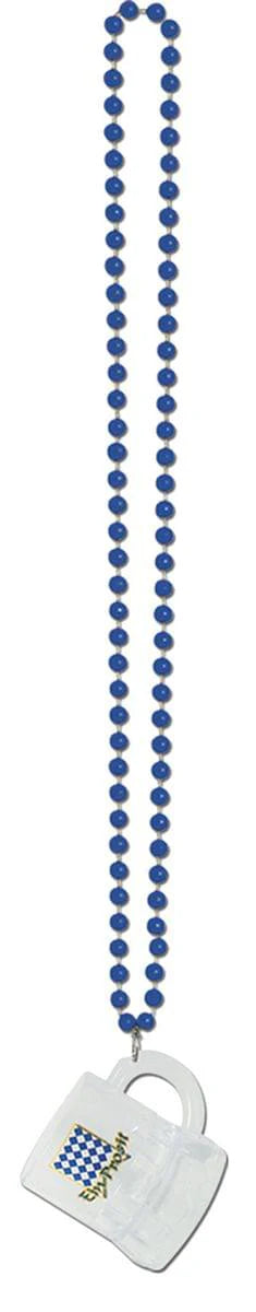 Oktoberfest Beer Mug Beaded Necklace