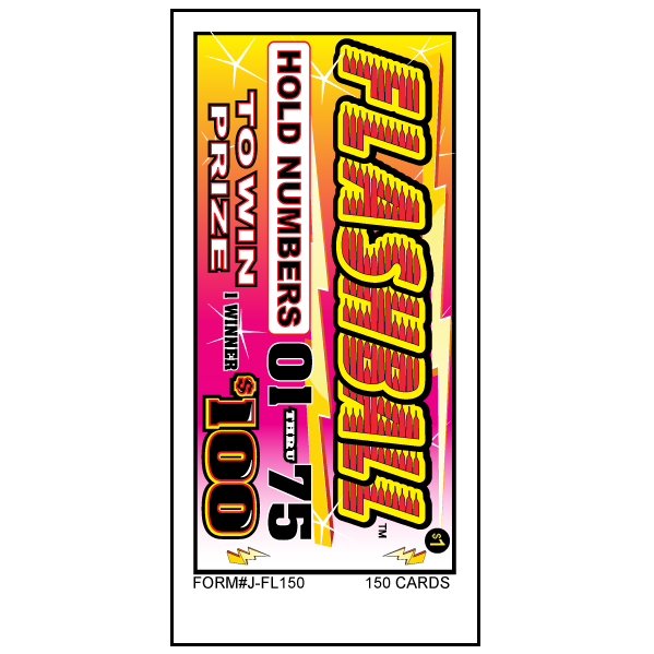 FLASHBALL PULL TAB, 150 TICKETS