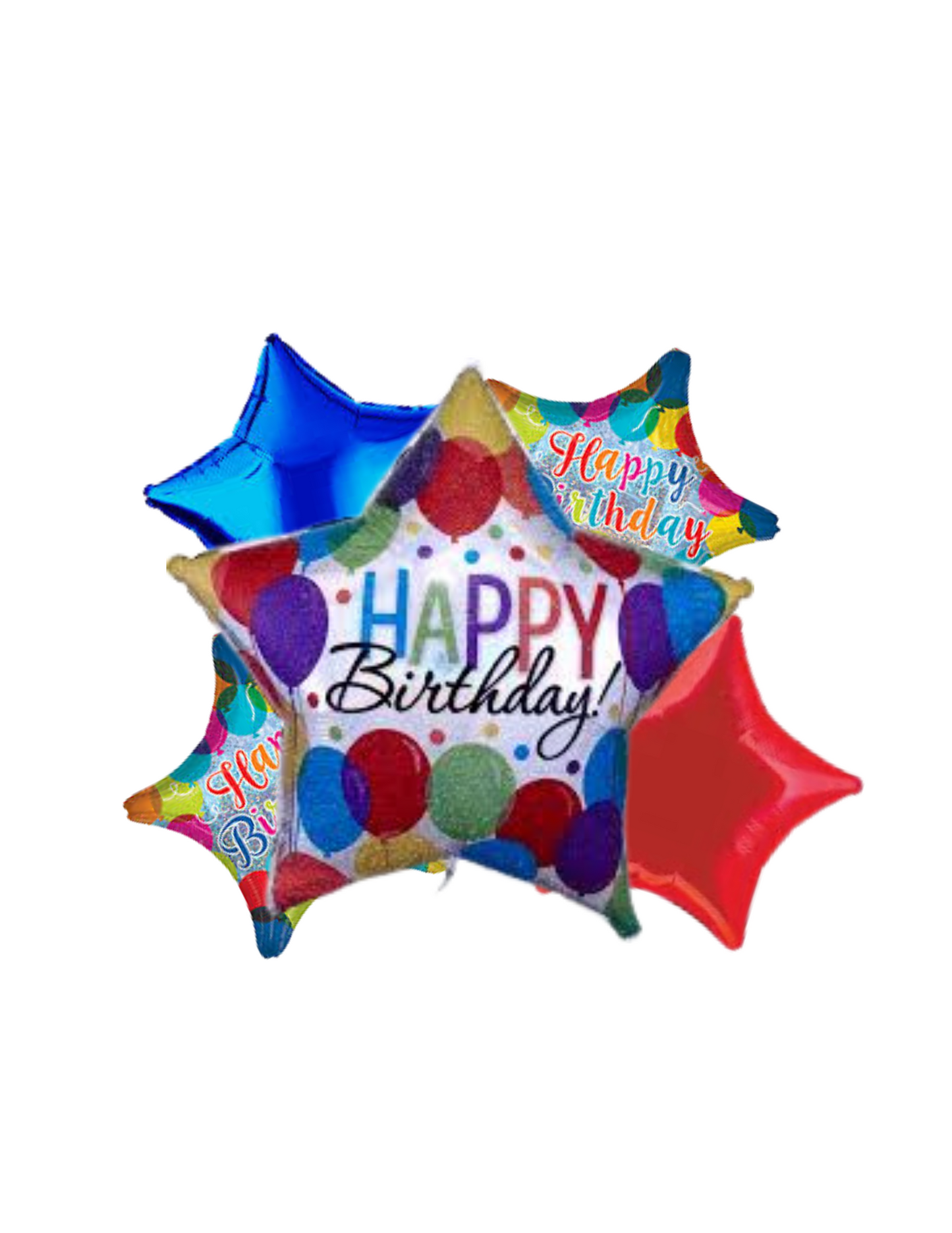 Happy Birthday Helium Boquete - Pick Up In-Store