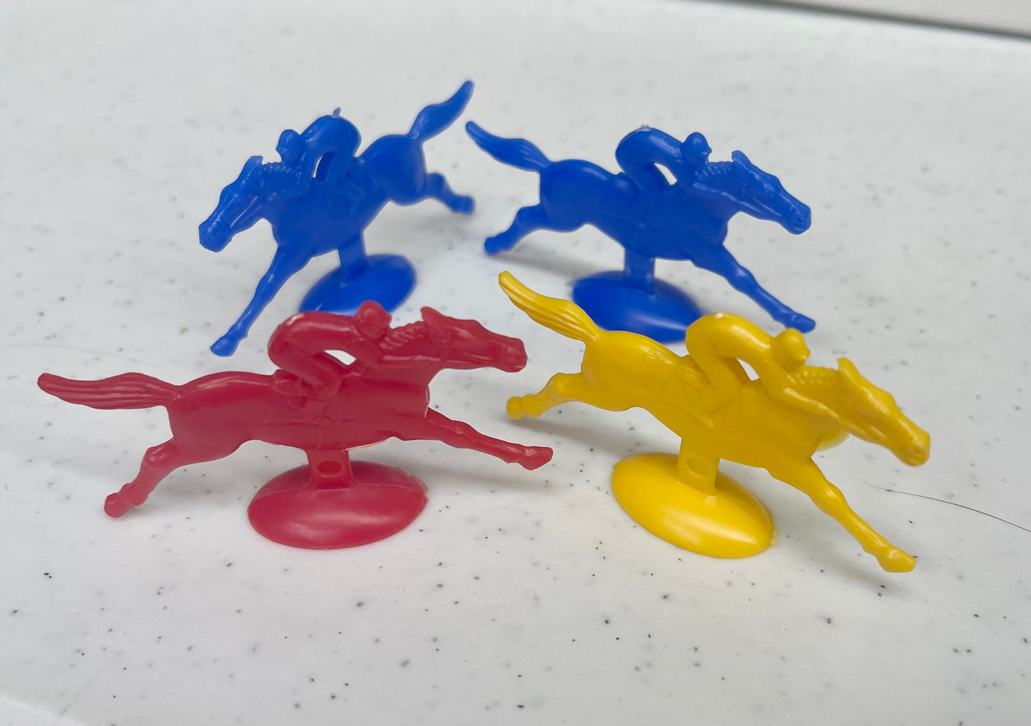 HORSE & JOCKEY MULTI COLOR FIGURES