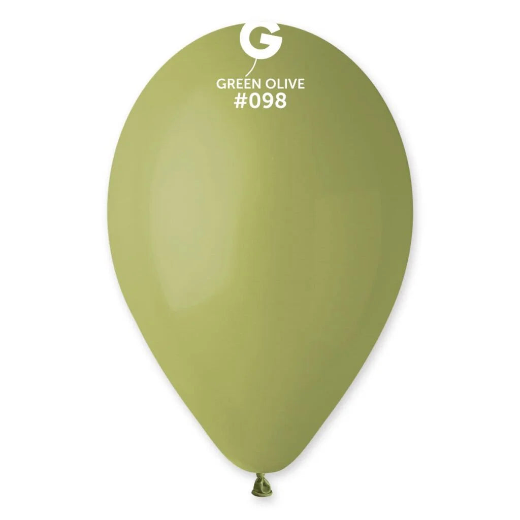 12 Helium Filled Latex Balloons
