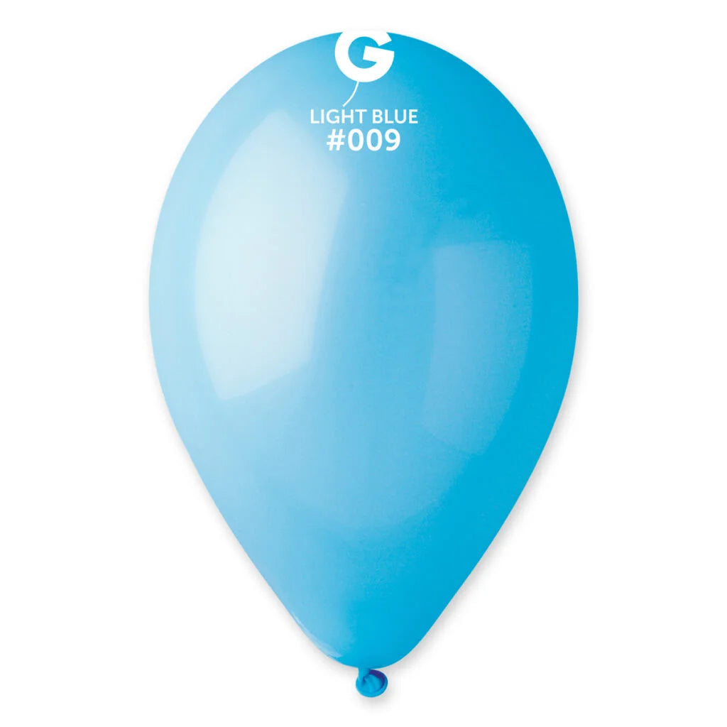 12 Helium Filled Latex Balloons