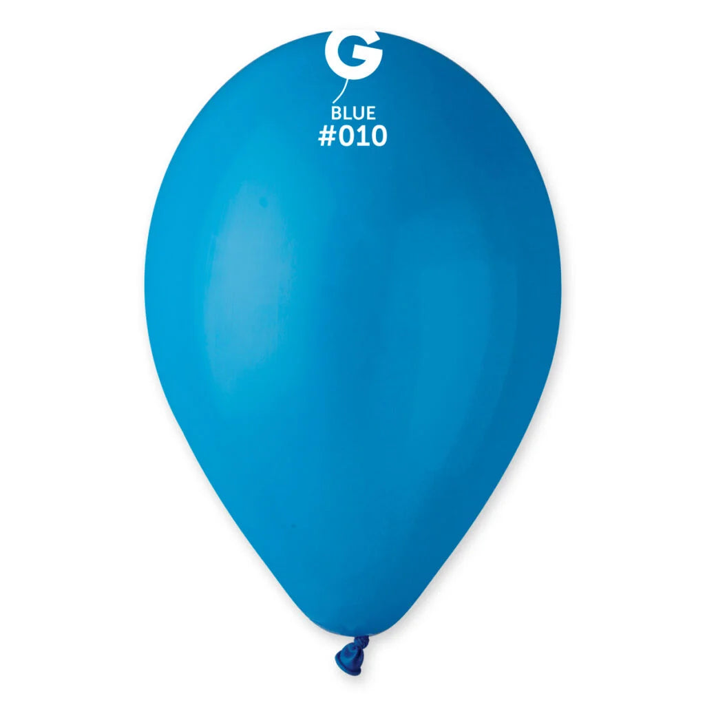 12 Helium Filled Latex Balloons