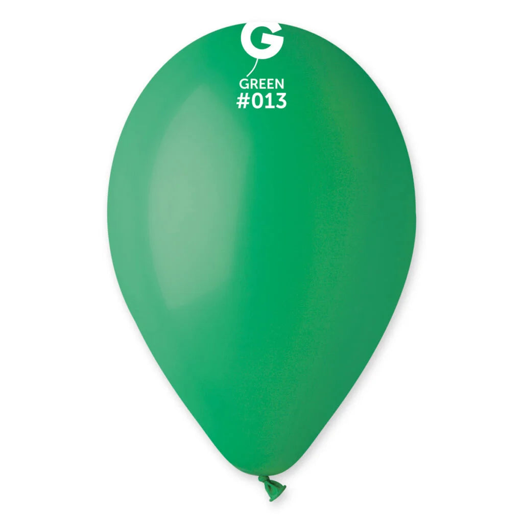 12 Helium Filled Latex Balloons